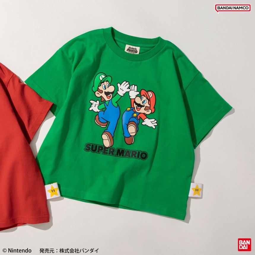 branshes Super Mario 印花短袖T恤