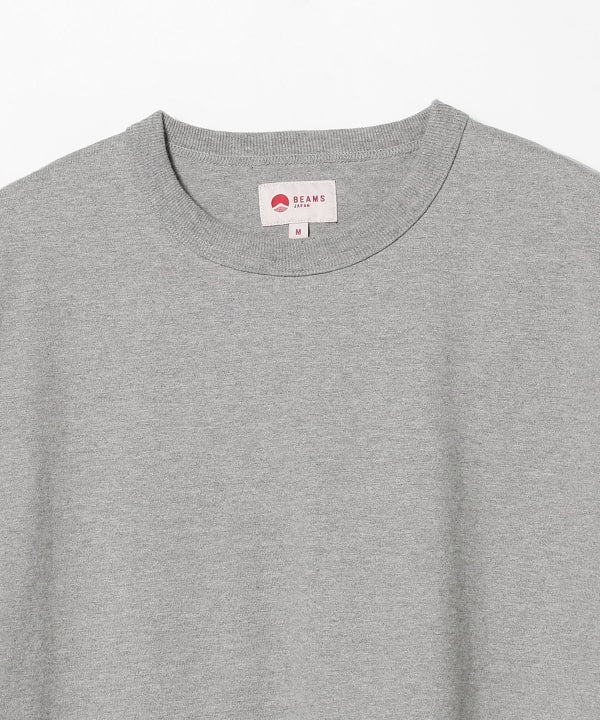 BEAMS JAPAN 厚磅純色短袖T恤