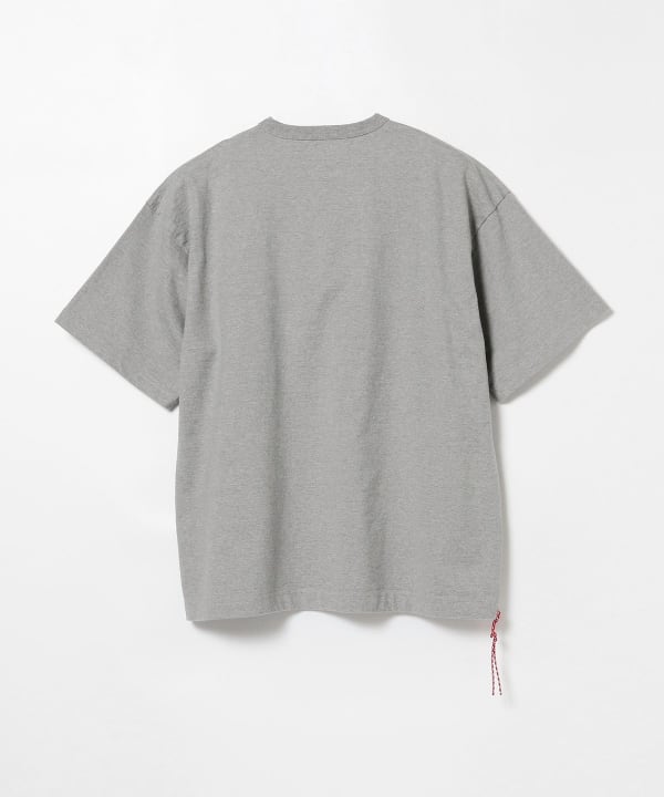 BEAMS JAPAN 厚磅純色短袖T恤