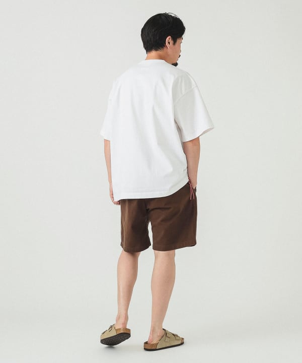 BEAMS JAPAN 厚磅純色短袖T恤