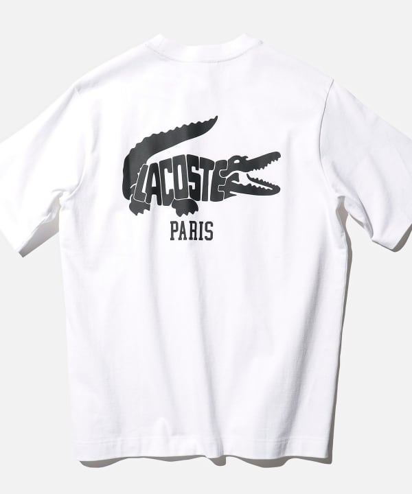 BEAMS JAPAN x LACOSTE 聯名款限定印花短袖T恤