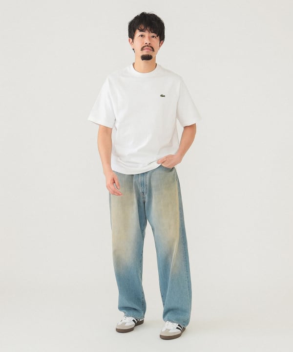 BEAMS JAPAN x LACOSTE 聯名款限定印花短袖T恤