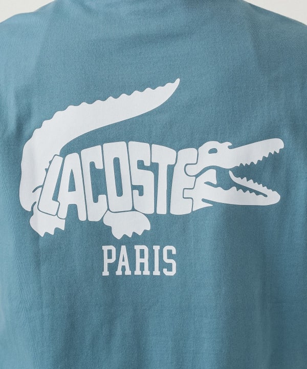 BEAMS JAPAN x LACOSTE 聯名款限定印花短袖T恤