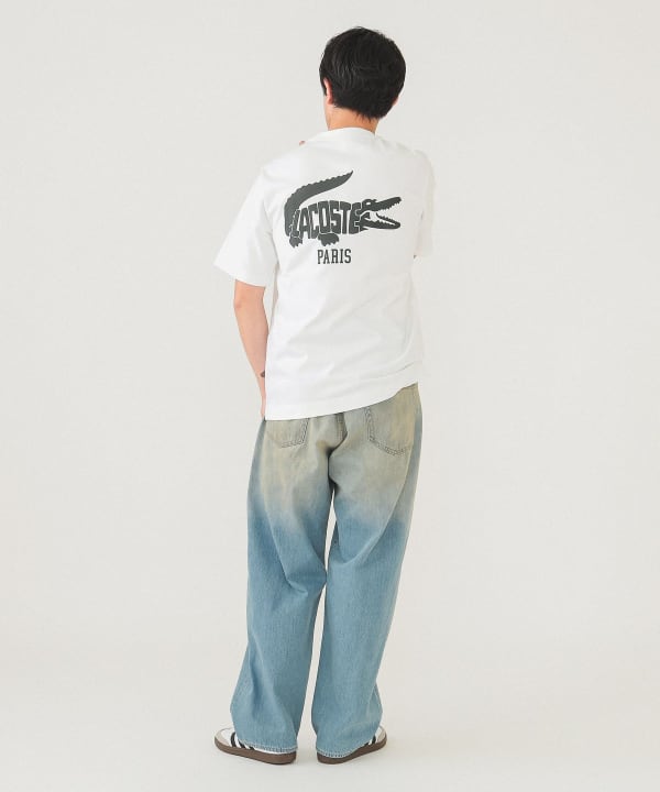 BEAMS JAPAN x LACOSTE 聯名款限定印花短袖T恤