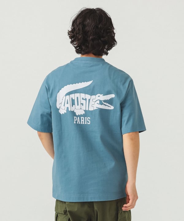 BEAMS JAPAN x LACOSTE 聯名款限定印花短袖T恤