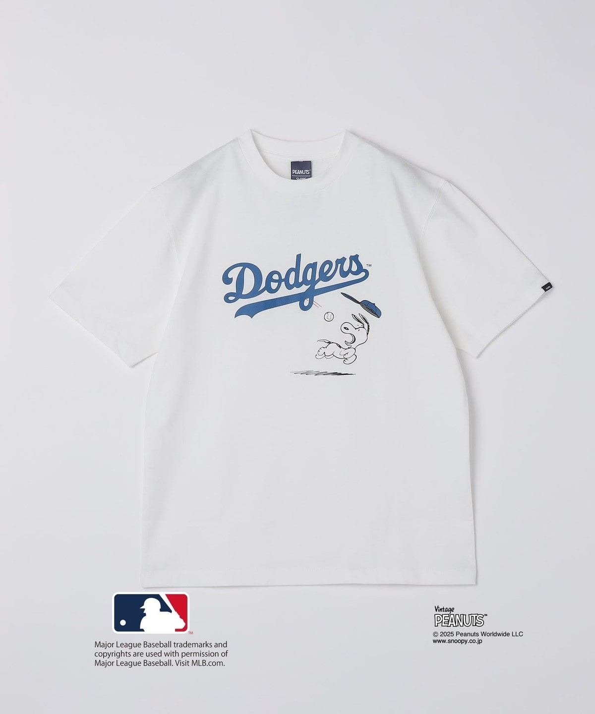 SHIPS PEANUTS × MLB 限定印花短袖T恤
