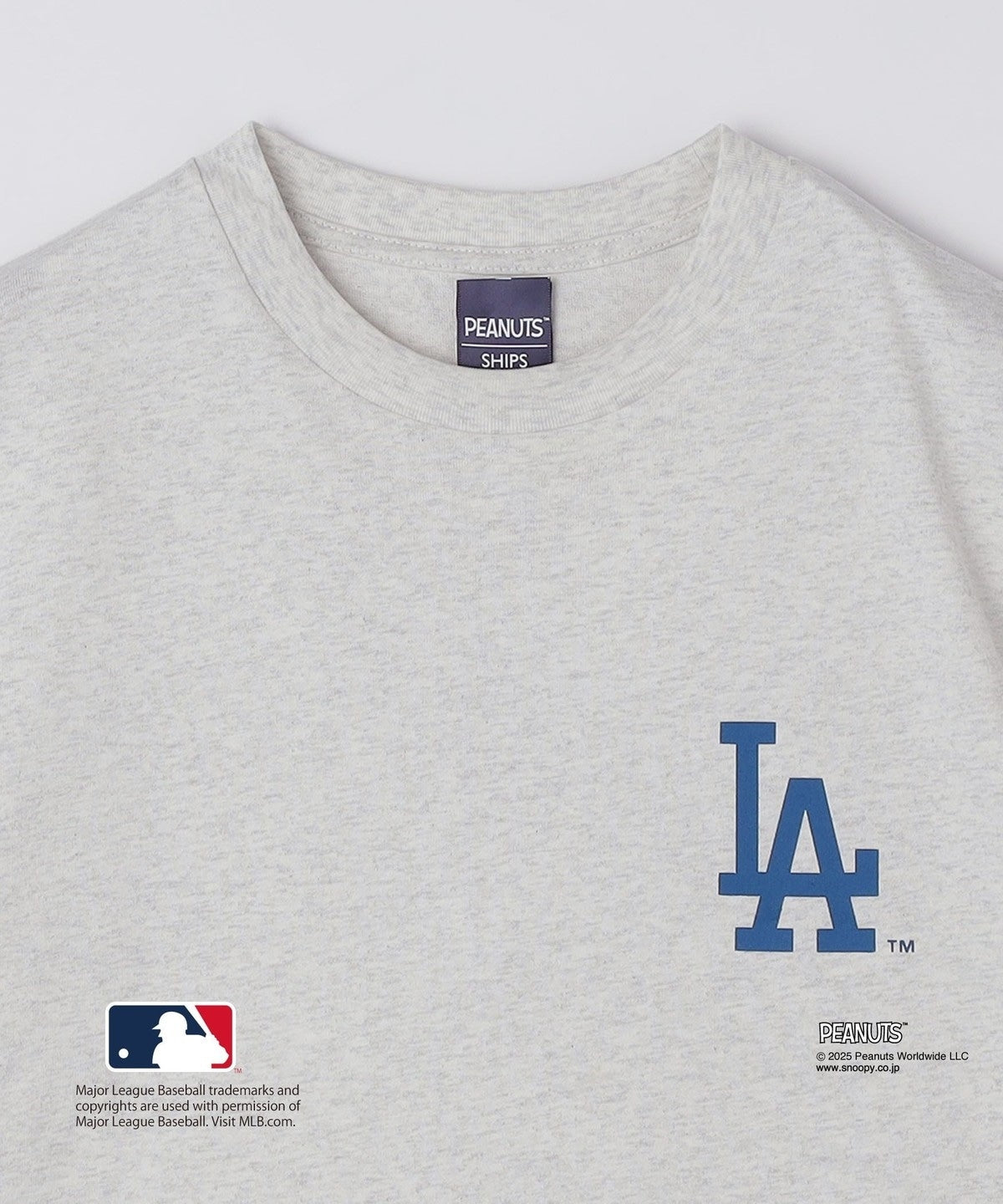 SHIPS PEANUTS × MLB 限定印花短袖T恤