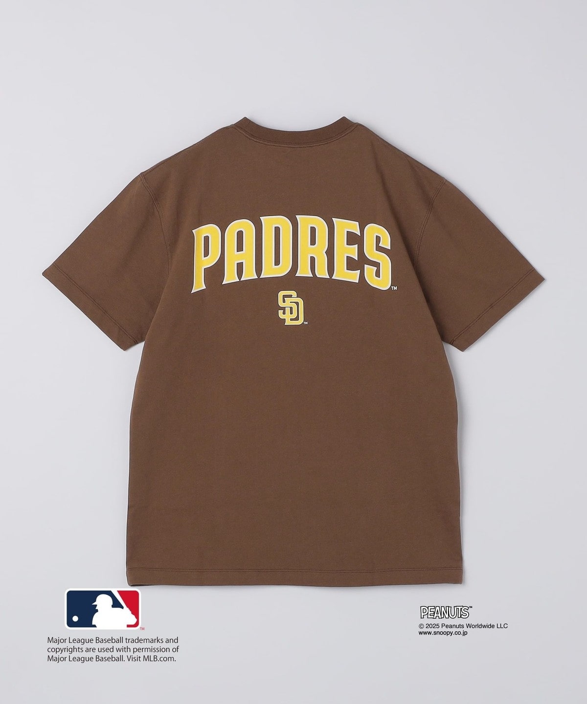 SHIPS PEANUTS × MLB 限定印花短袖T恤