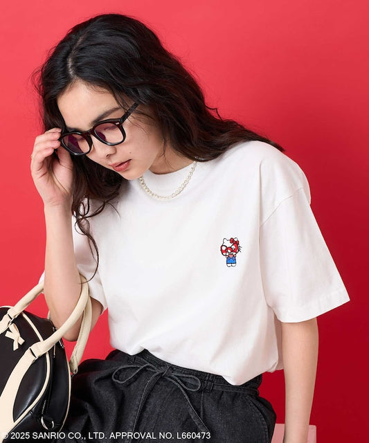 FREAK'S STORE X SANRIO HELLO KITTY 背面印花短袖T恤