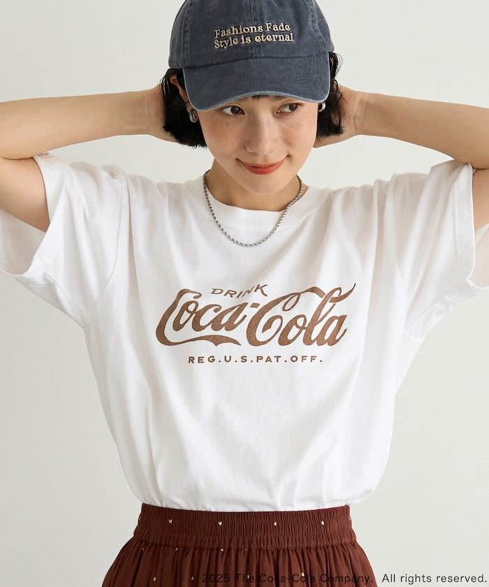FREAK'S STORE Coca-Cola Logo T-shirt 印花短袖T恤