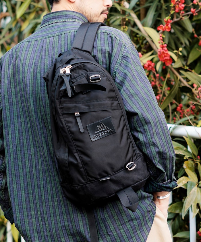 GREGORY TFINE DAY LEATHER PATCH 限定側背包