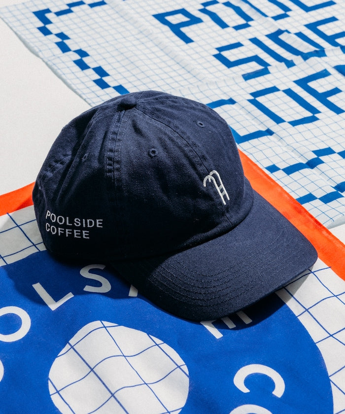 FREAK'S STORE x POOLSIDE COFFEE LOGO CAP 限定刺繡棒球帽