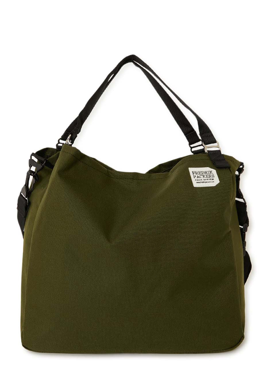FREDRIK PACKERS 1000D Mission Tote M/ WHITE LABEL 手提單肩包
