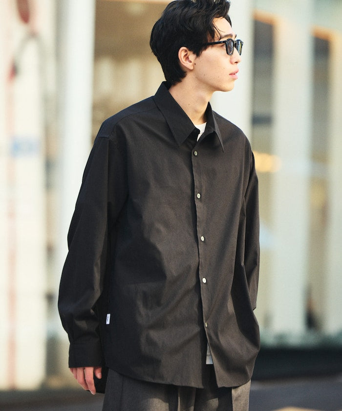 特價 FREAK'S STORE AiRide 寬版長袖襯衫