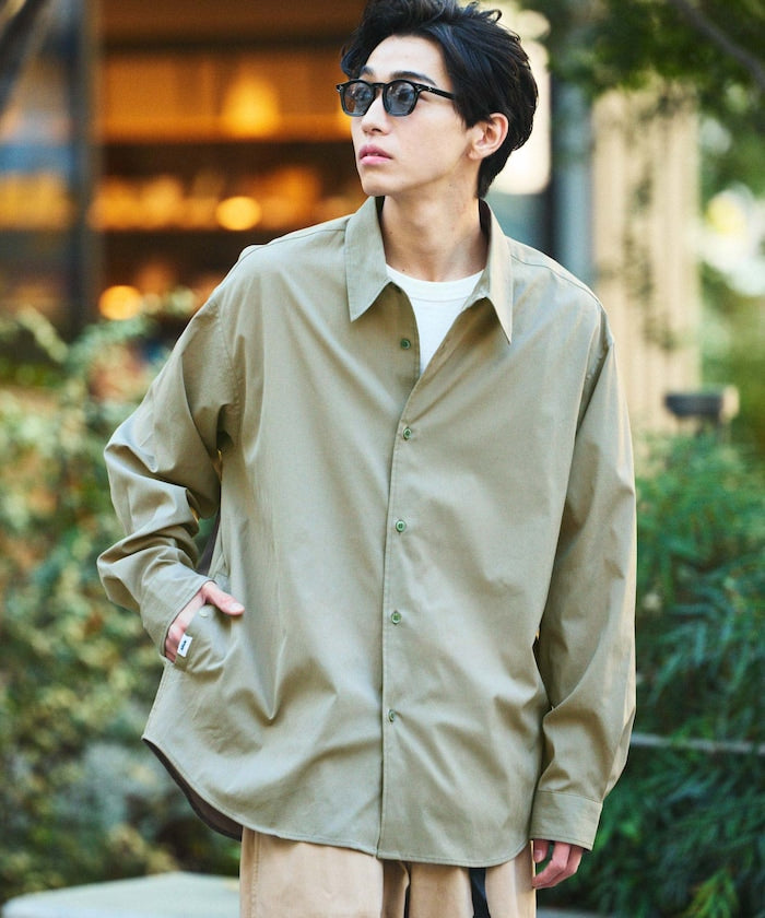 特價 FREAK'S STORE AiRide 寬版長袖襯衫