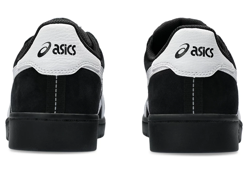ASICS Japan Pro 復古麂皮滑板鞋(黑/白)