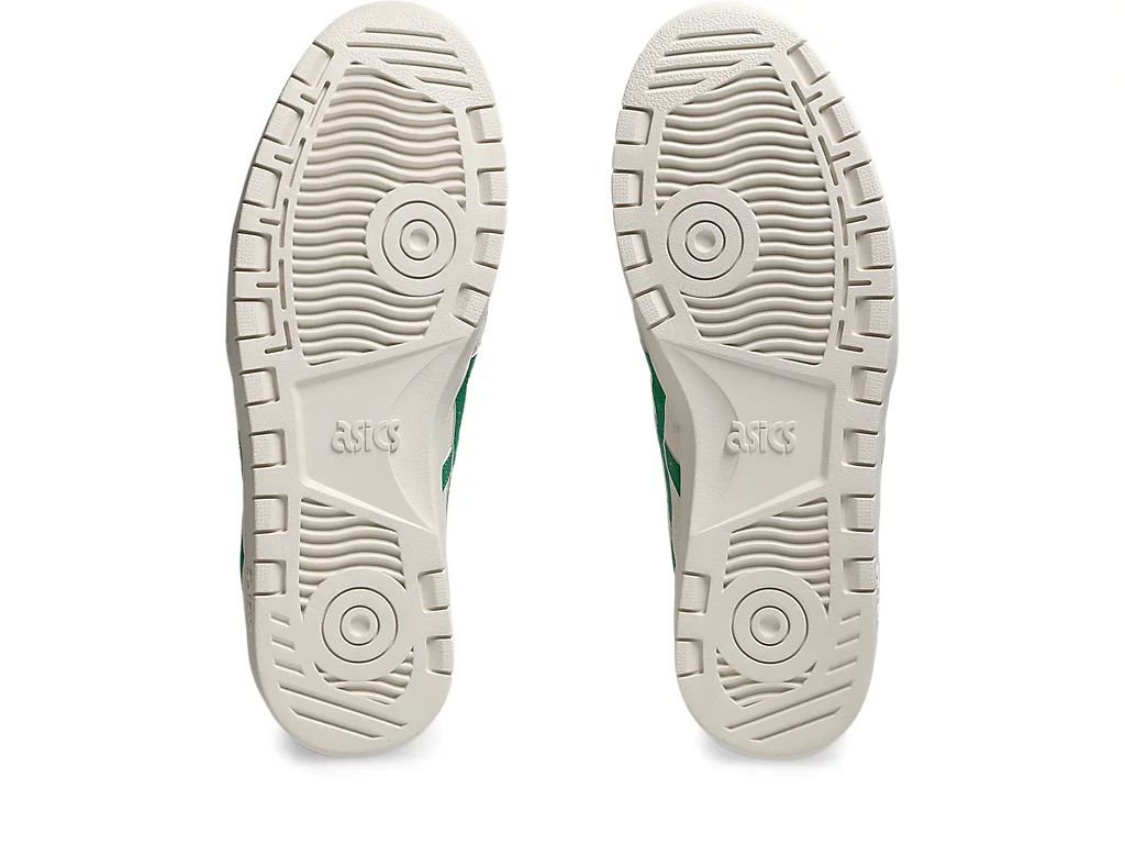 ASICS Japan Pro 復古麂皮滑板鞋(米/綠)