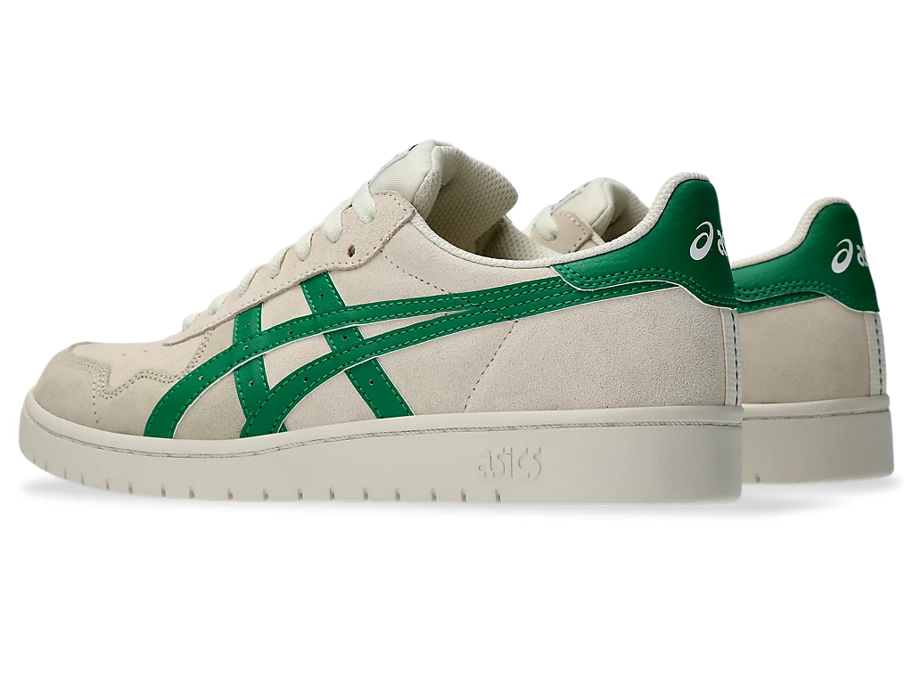ASICS Japan Pro 復古麂皮滑板鞋(米/綠)