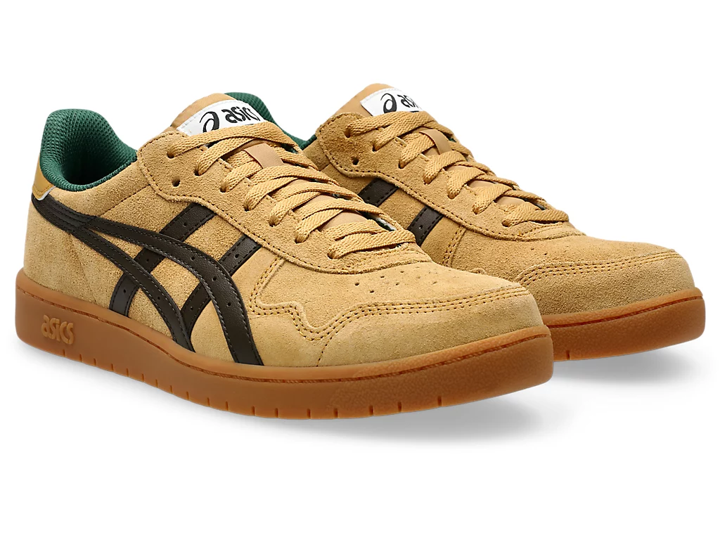 ASICS Japan Pro 復古麂皮滑板鞋(棕/黑)