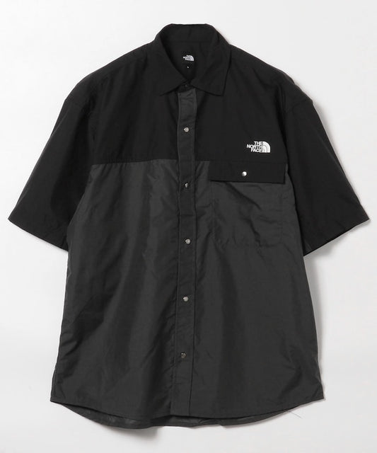 THE NORTH FACE Short Sleeve Nuptse Shirt / NR22552 口袋短袖襯衫
