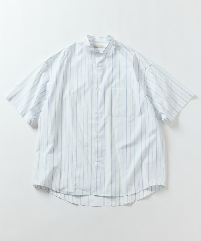FREAK'S STORE Relax Fit 立領短袖襯衫