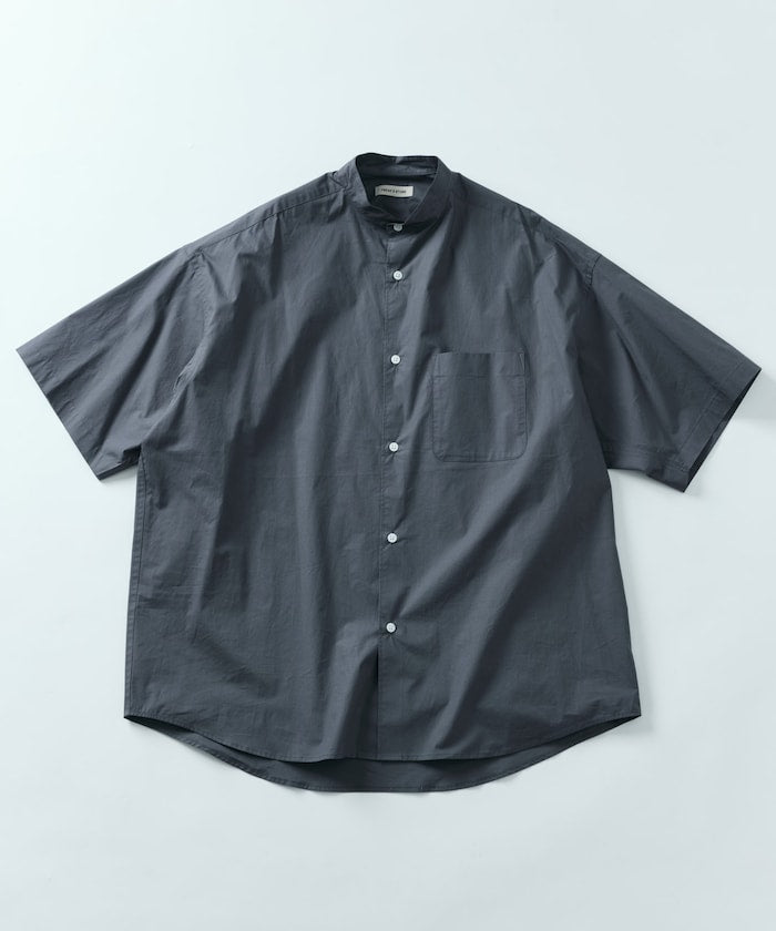 FREAK'S STORE Relax Fit 立領短袖襯衫