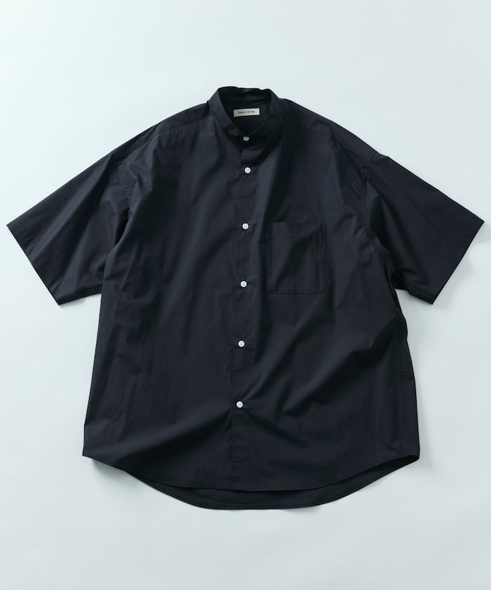 FREAK'S STORE Relax Fit 立領短袖襯衫