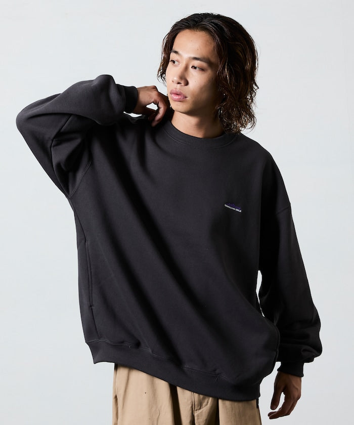 THOUSAND MILE X FREAK'S STORE 限定寬版刺繡大學T