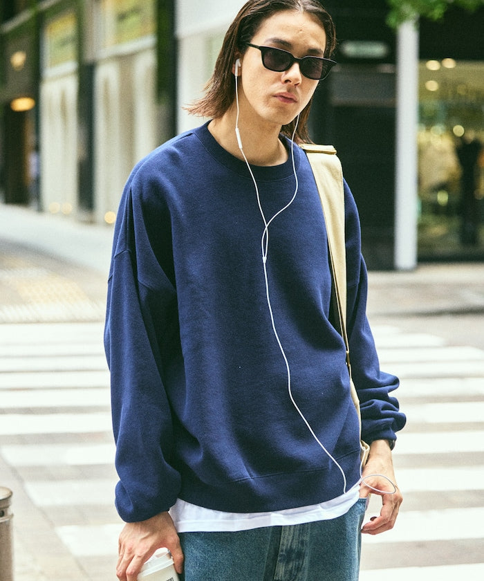特價 FREAK'S STORE 12oz經典短版厚磅圓領大學T