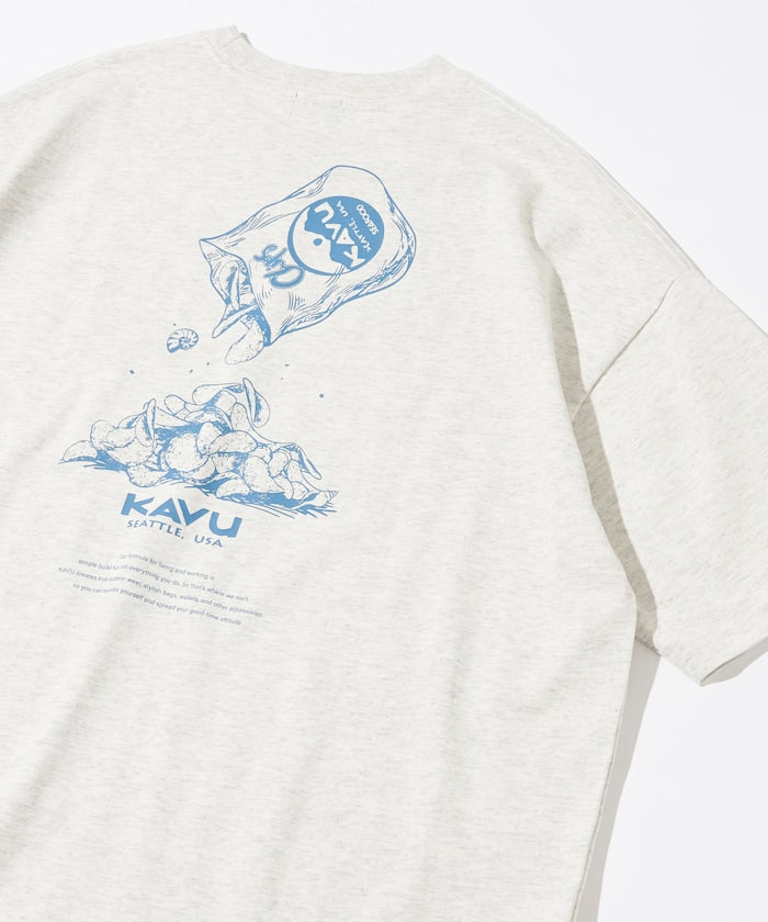 KAVU × FREAK'S STORE 聯名限定款 Chips 寬版短袖T恤上衣