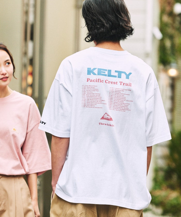 KELTY × FREAK'S STORE 聯名限定款 logo back print crew neck T-shirt 印花短袖T恤