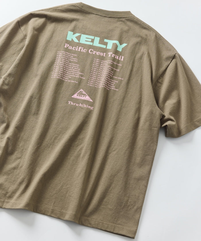 KELTY × FREAK'S STORE 聯名限定款 logo back print crew neck T-shirt 印花短袖T恤