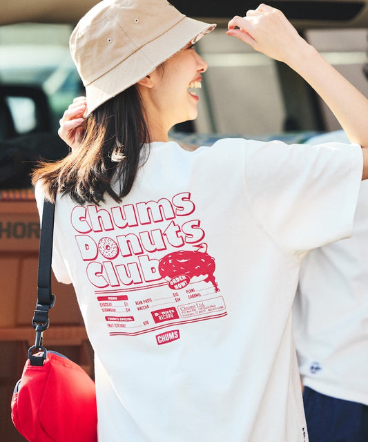 CHUMS x FREAK'S STORE back print crew neck T-shirt / DONUTS CLUB 印花短袖T恤