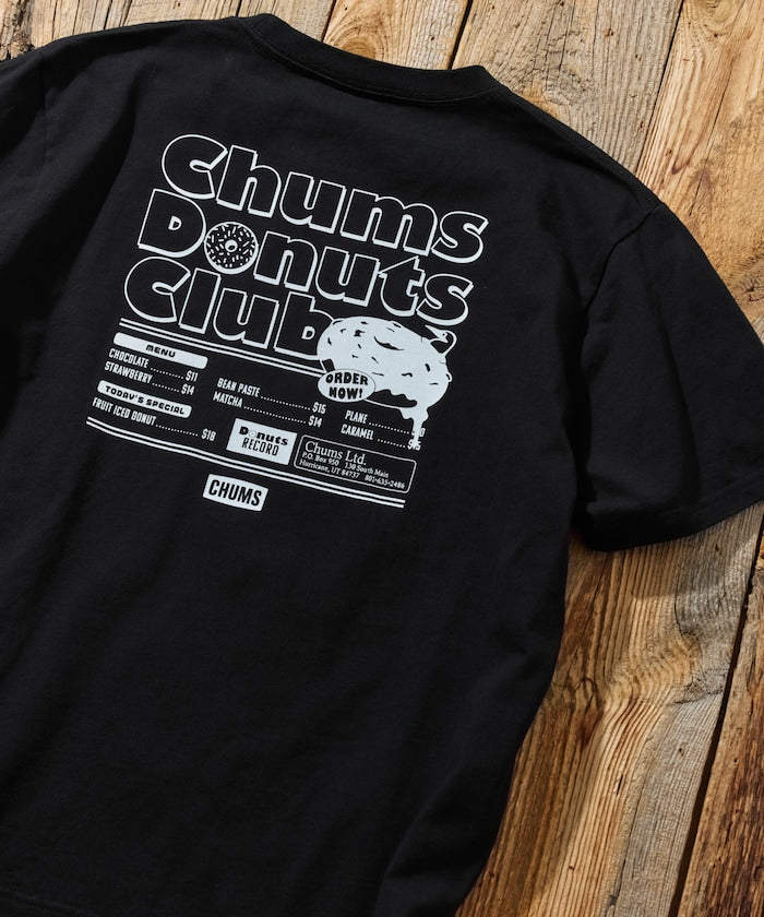 CHUMS x FREAK'S STORE back print crew neck T-shirt / DONUTS CLUB 印花短袖T恤