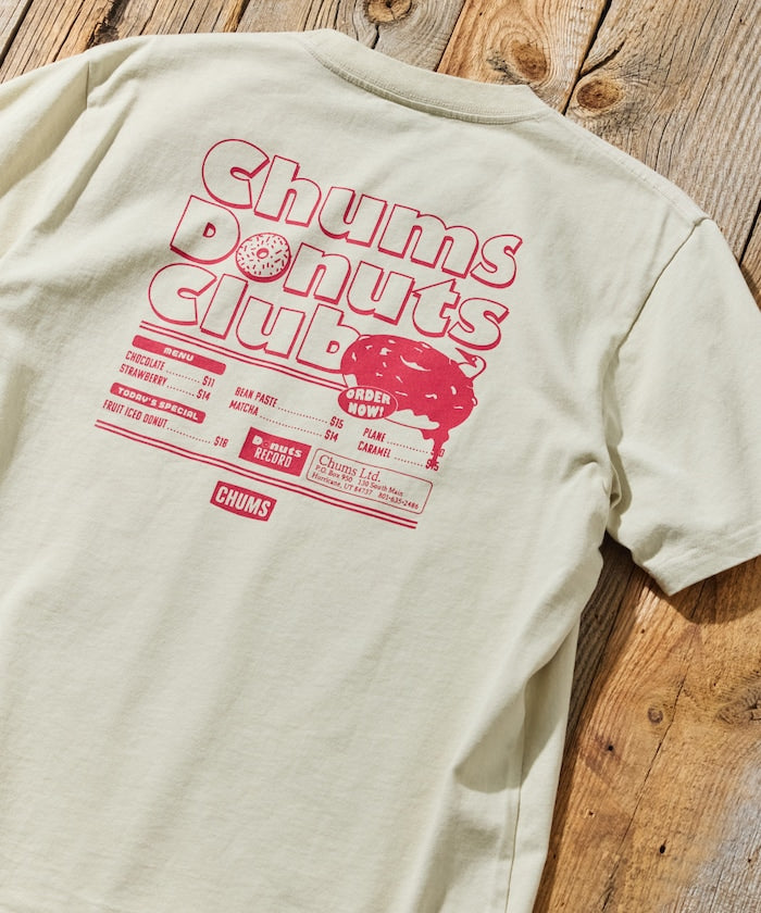 CHUMS x FREAK'S STORE back print crew neck T-shirt / DONUTS CLUB 印花短袖T恤