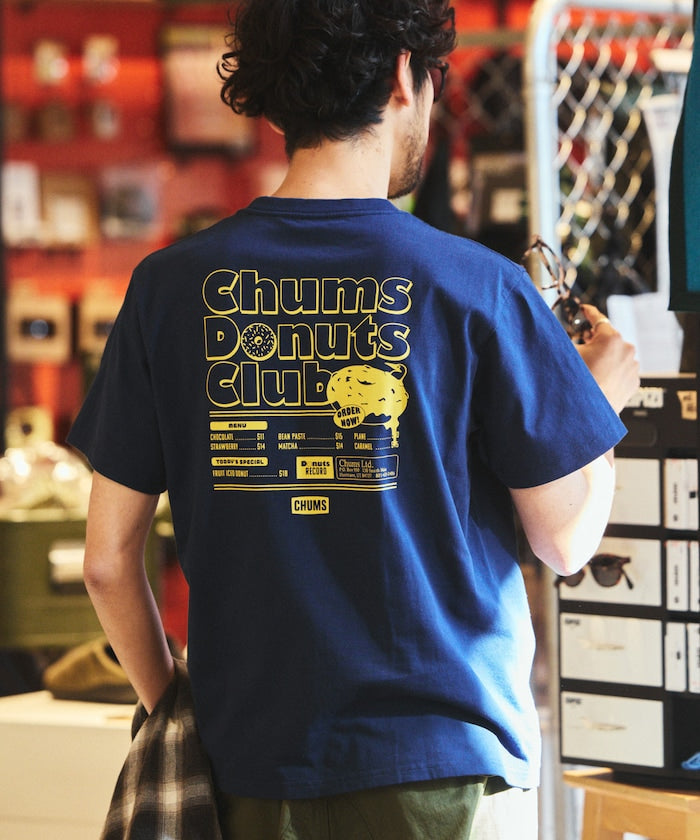 CHUMS x FREAK'S STORE back print crew neck T-shirt / DONUTS CLUB 印花短袖T恤