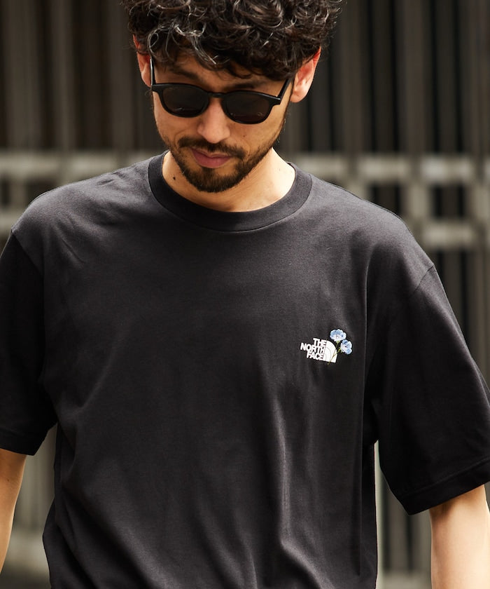 THE NORTH FACE Short Sleeve Flower Logo Tee / NT32546 刺繡LOGO短袖T恤