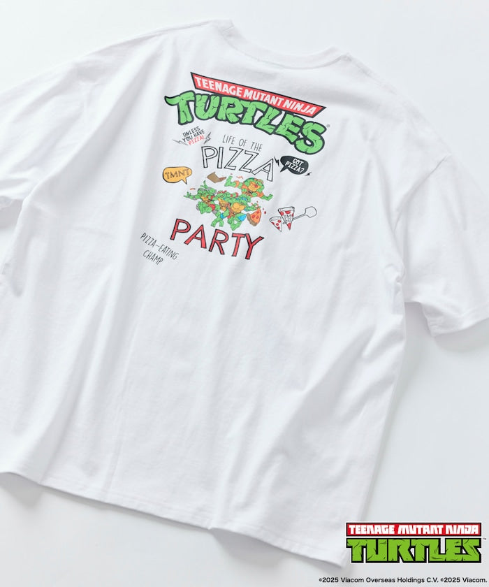 FREAK'S STORE Teenage Mutant Ninja Turtles Mutant Turtles Big Silhouette Back Print T-Shirt 印花短袖T恤