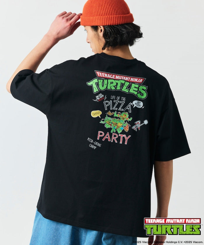 FREAK'S STORE Teenage Mutant Ninja Turtles Mutant Turtles Big Silhouette Back Print T-Shirt 印花短袖T恤
