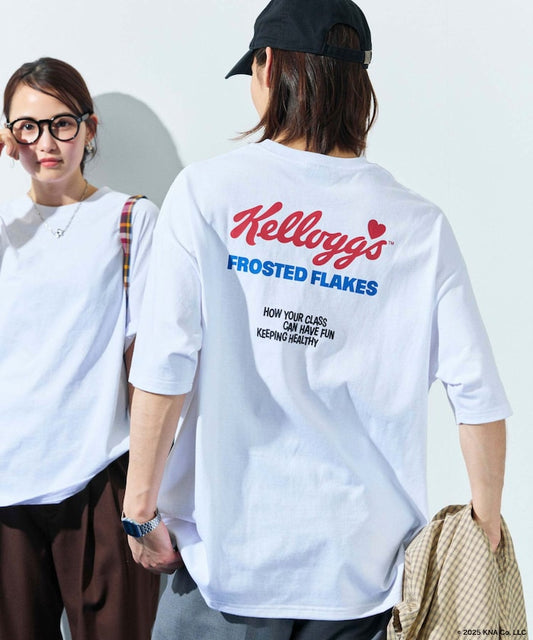 FREAK'S STORE x Kellogg's special order big silhouette logo back print T-shirt 印花T恤
