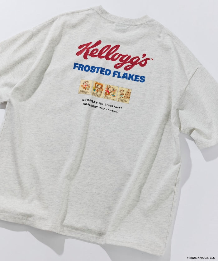 FREAK'S STORE x Kellogg's special order big silhouette heart logo back print T-shirt 印花T恤