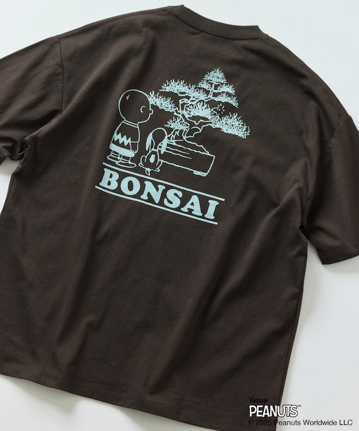 FREAK'S STORE x PEANUTS Big Silhouette Back Print T-Shirt / BONSAI 印花短袖T恤