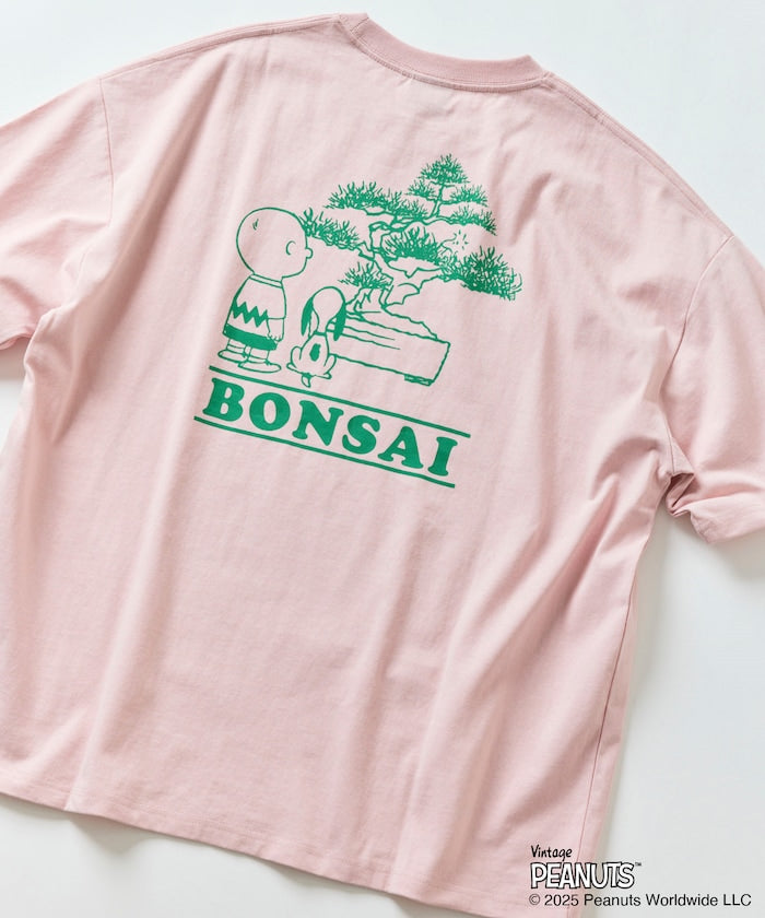 FREAK'S STORE x PEANUTS Big Silhouette Back Print T-Shirt / BONSAI 印花短袖T恤