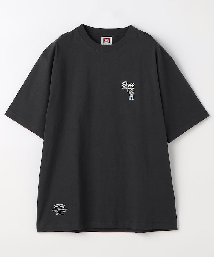 BEN DAVIS × FREAK'S STORE 限定寬版刺繡圓領T恤