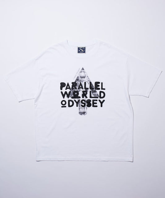 I Need You Baby アイニーヂューベイべー PARALLEL WORLD ODYSSEY Triangle Logo TEE 印花短袖T恤