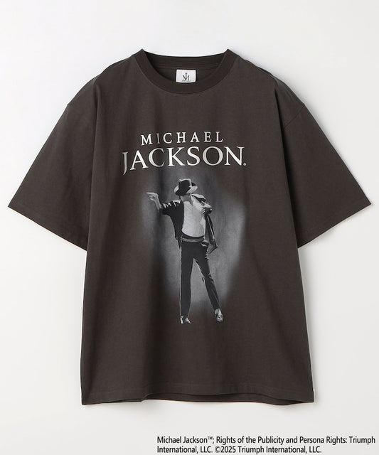 FREAK'S STORE Michael Jackson Relaxed Fit Front Print Crew Neck T-Shirt 印花T恤