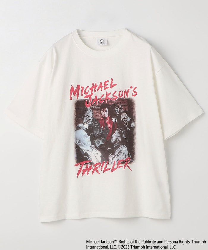 FREAK'S STORE Michael Jackson Relaxed Fit Front Print T-Shirt / THRILLER 印花T恤