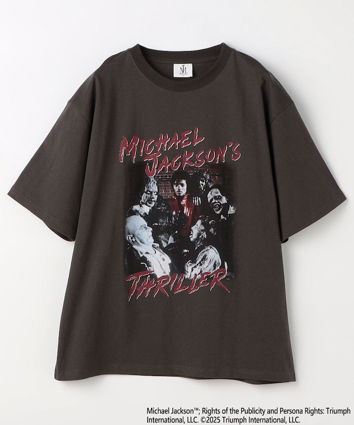 FREAK'S STORE Michael Jackson Relaxed Fit Front Print T-Shirt / THRILLER 印花T恤