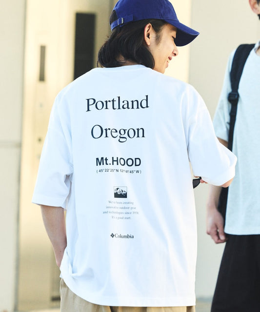 Columbia × FREAK'S STORE Imperial Park Word Graphic Back Print Crew Neck T-Shirt 印花圓領T恤