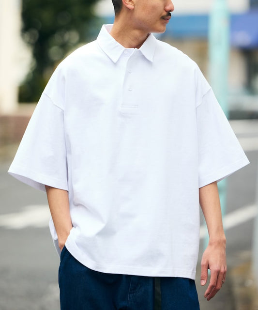 FREAK'S STORE 9oz Heavyweight Big Silhouette Heavyweight Polo Shirt 寬鬆短袖Polo衫